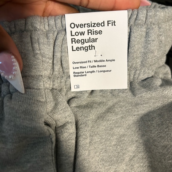 Nike Sweat Pants Low Rise Oversized - Picture 5 of 6